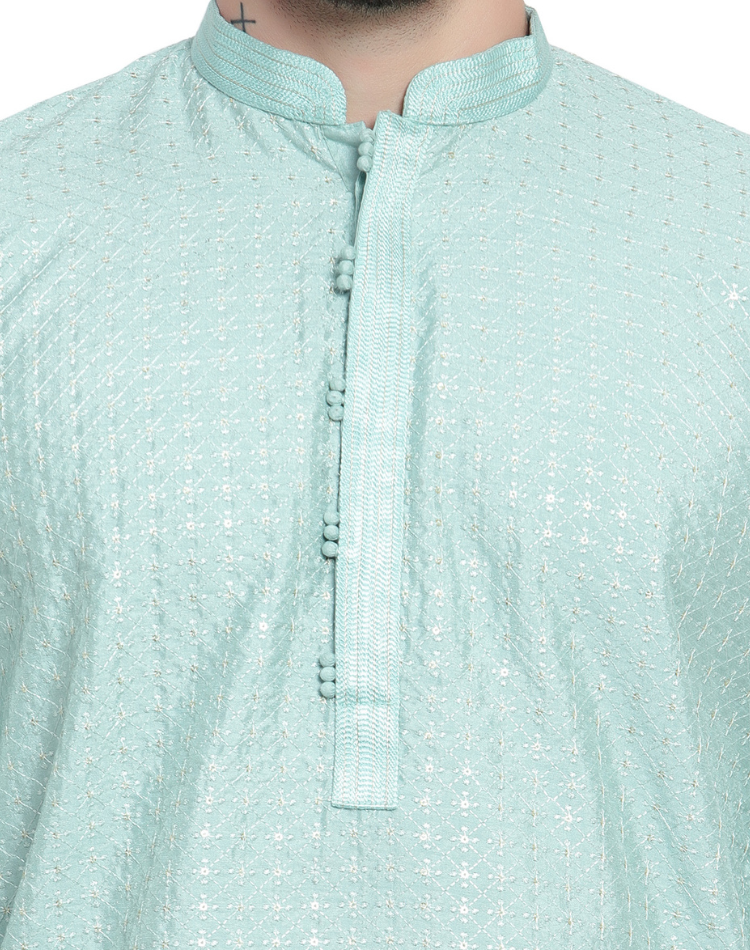 Mens-Cyan-Embroidered-Design-Kurta-5-1.png